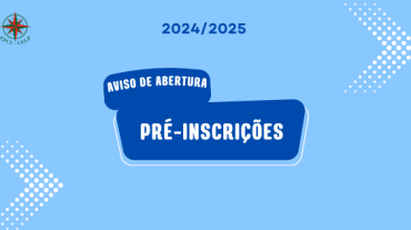 Pré-inscrições para o ano letivo 2024-2025