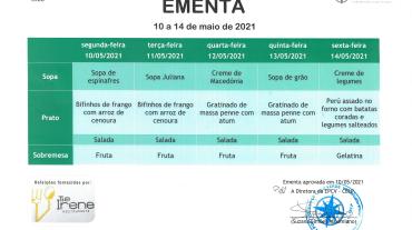 EMENTA DE 10 A 14 DE MAIO