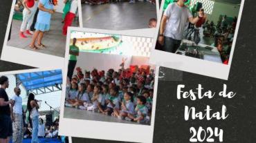Festa de Natal 2024 na EPCV-CELP
