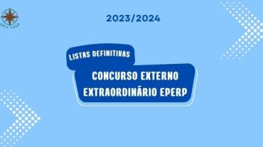 Concurso externo extraordinário de vinculação de docentes às EPERP – Listas Definitivas