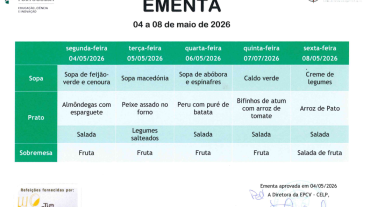 EMENTA DE 4 A 8 DE MAIO