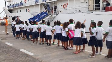 Visita de estudo ao navio N.R.P. D. Carlos I