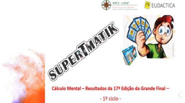 Resultados da 17.ª Grande Final de SuperTMatik-Cálculo Mental - 1.º ciclo (2022/2023)