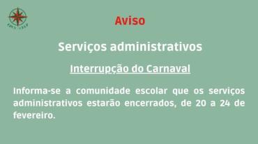 Interrupção do Carnaval