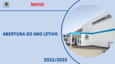 Abertura do ano letivo - 2022/2023