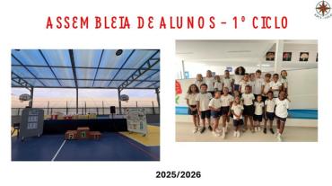 Assembleia de Alunos do 1º ciclo: Entrega de certificados e prémios – 2025/2026
