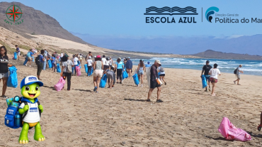 Escola Azul dinamiza campanha de limpeza ambiental