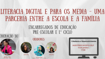 “Literacia Digital para os Media – uma parceria entre a Escola e a Família”