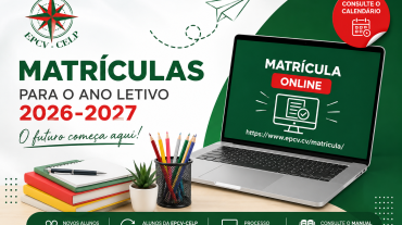 Matrículas para o ano letivo 2026-2027