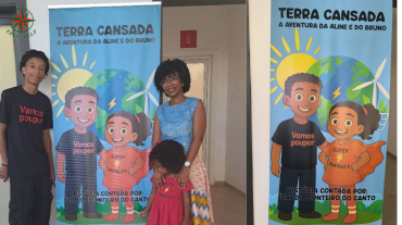 Lançamento da obra Terra Cansada – A aventura da Aline e do Bruno, de Izauda Monteiro do Canto