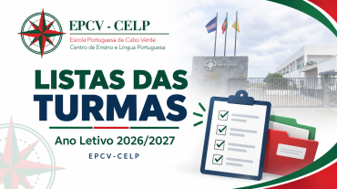 Listas das turmas para o ano letivo 2026/2027