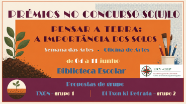 Prémios no Concurso-So(U)lo- Pensar a Terra: A importância dos solos