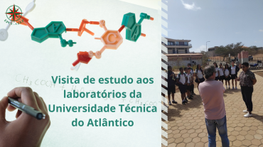 Visita de estudo aos laboratórios da Universidade Técnica do Atlântico