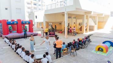 Turma de 3º ano da EPCV assinala Dia Internacional da Pessoa com Deficiência