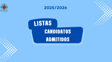 Listas de candidatos admitidos e matrículas