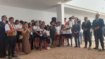 Ministros da Educação de Portugal e de Cabo Verde na EPCV