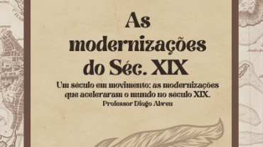 Alunos do 6.º ano desenvolvem projeto - As Modernizações do século XIX