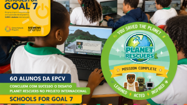 You Saved the Planet: alunos da EPCV concluem com sucesso o desafio Planet Rescuers