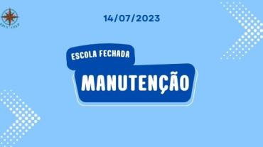 Escola fechada - manutenção