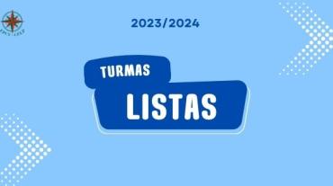 Listas das turmas