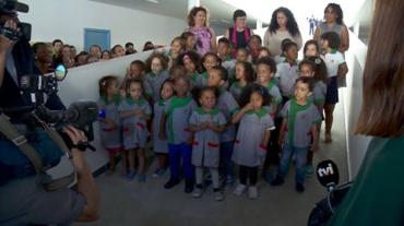 Reportagem do Nha Terra Nha Cretcheu do dia da inauguração