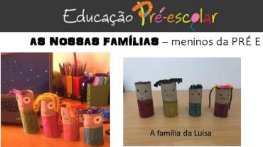 As nossas famílias - Meninos da Pré E