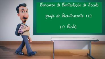 Pessoal Docente - Contratação de Escola