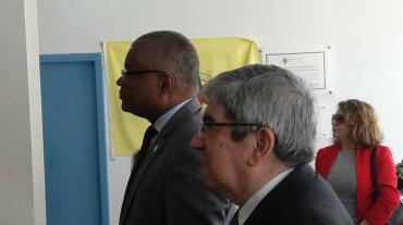 Presidentes dos Parlamentos de Portugal e de Cabo Verde visitam EPCV
