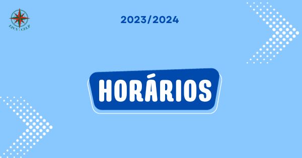 Horários das turmas