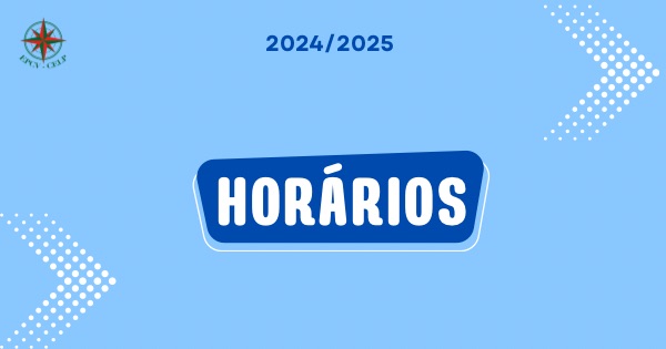 Horários das turmas