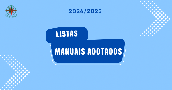 Listas dos manuais adotados - 2024/2025