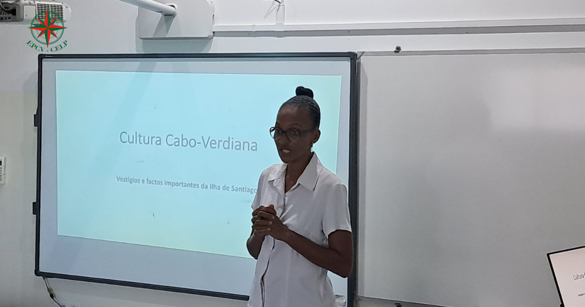 Sessão Educativa sobre Cultura de Cabo Verde para Alunos do 3.ºAno