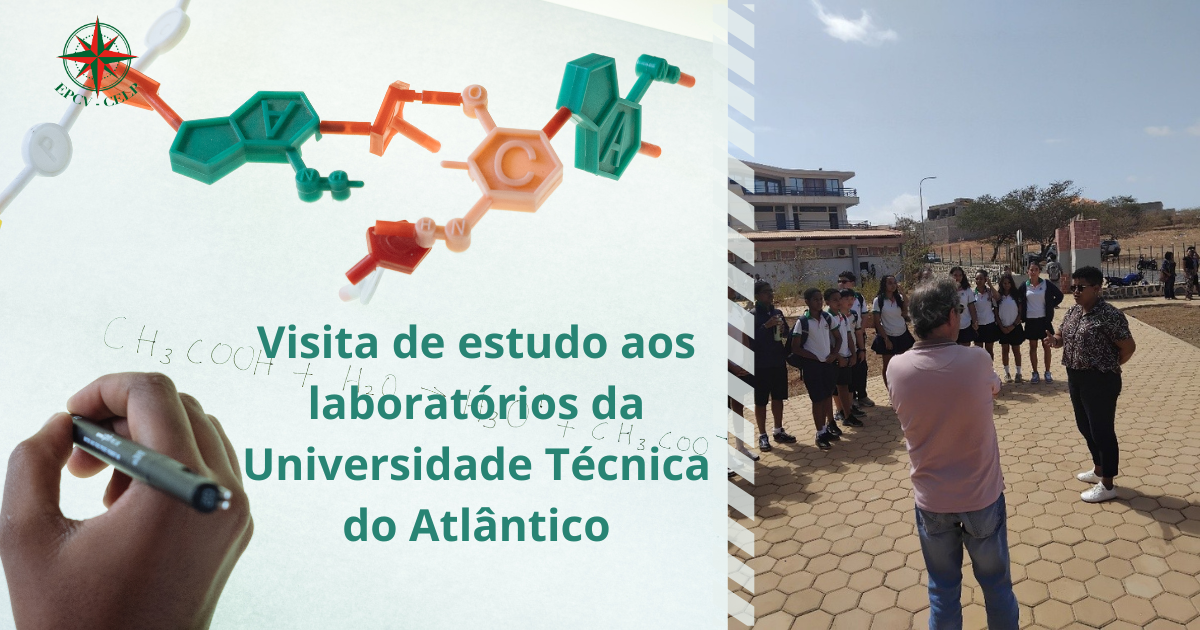 Visita de estudo aos laboratórios da Universidade Técnica do Atlântico