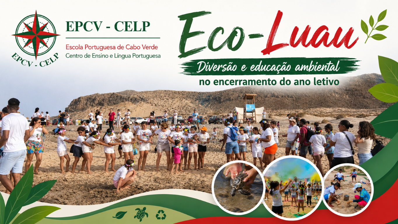 Eco-Luau une diversão e educação ambiental no encerramento do ano letivo