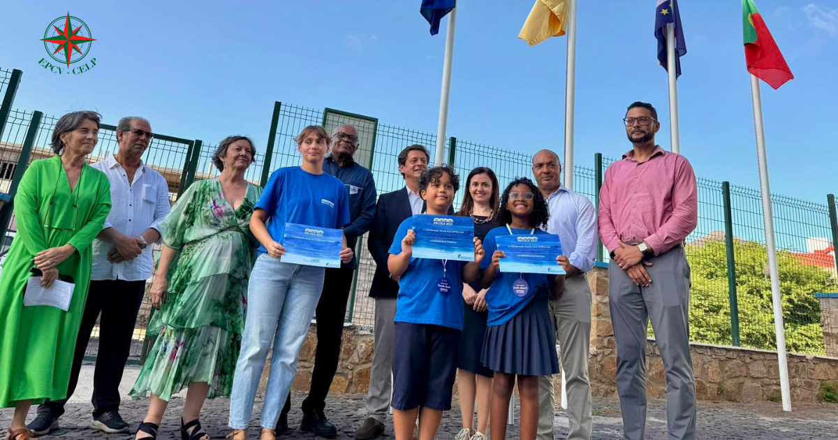 Escola Portuguesa de Cabo Verde – Polo do Mindelo recebe comitiva portuguesa e reafirma estatuto de 1.ª Escola Azul do país
