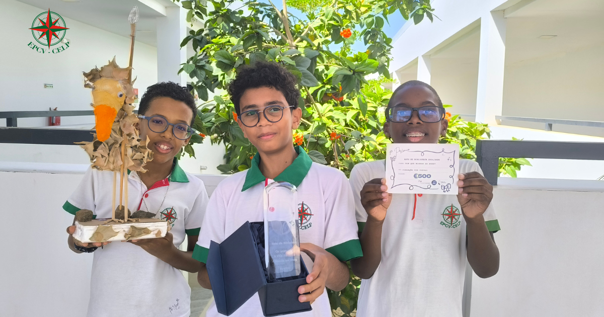 Alunos do 5.º ano vencem o Concurso “Rato de Biblioteca”