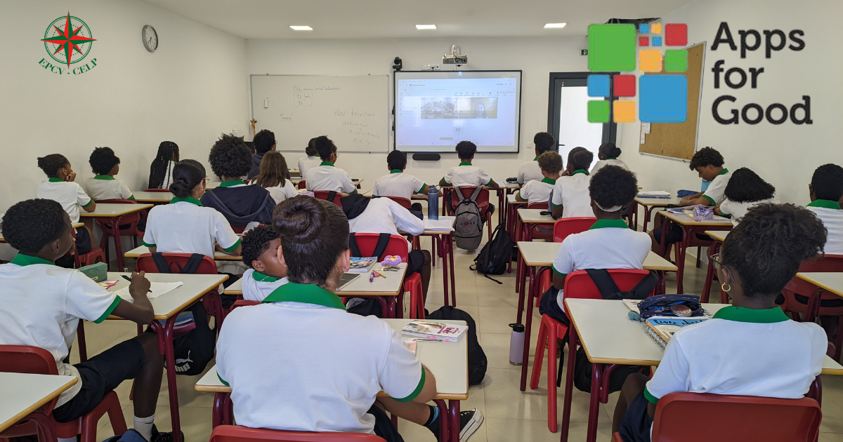 Apps for Good realiza visita virtual à Escola Portuguesa de Cabo Verde