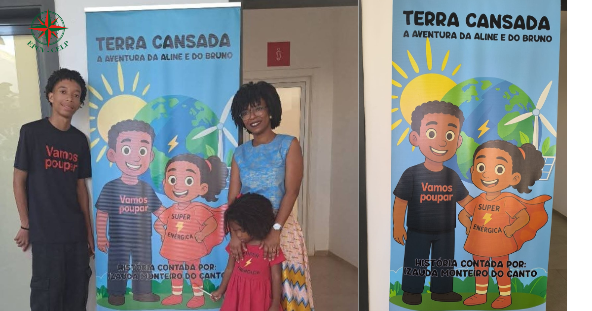 Lançamento da obra Terra Cansada – A aventura da Aline e do Bruno, de Izauda Monteiro do Canto