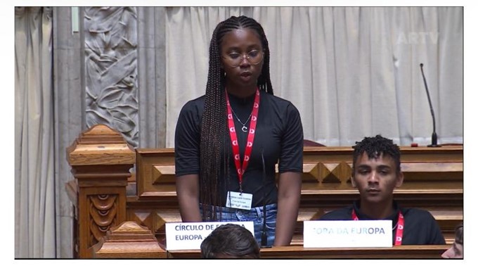 EPCV-CELP NO PARLAMENTO DOS JOVENS DA ASSEMBLEIA DA REPÚBLICA - MAIO DE 2022