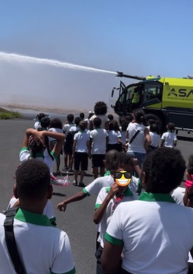 Visita de Estudo ao Aeroporto da Praia