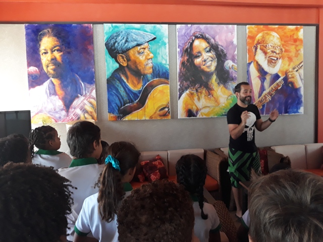 Visita de Estudo à exposição de Pintura